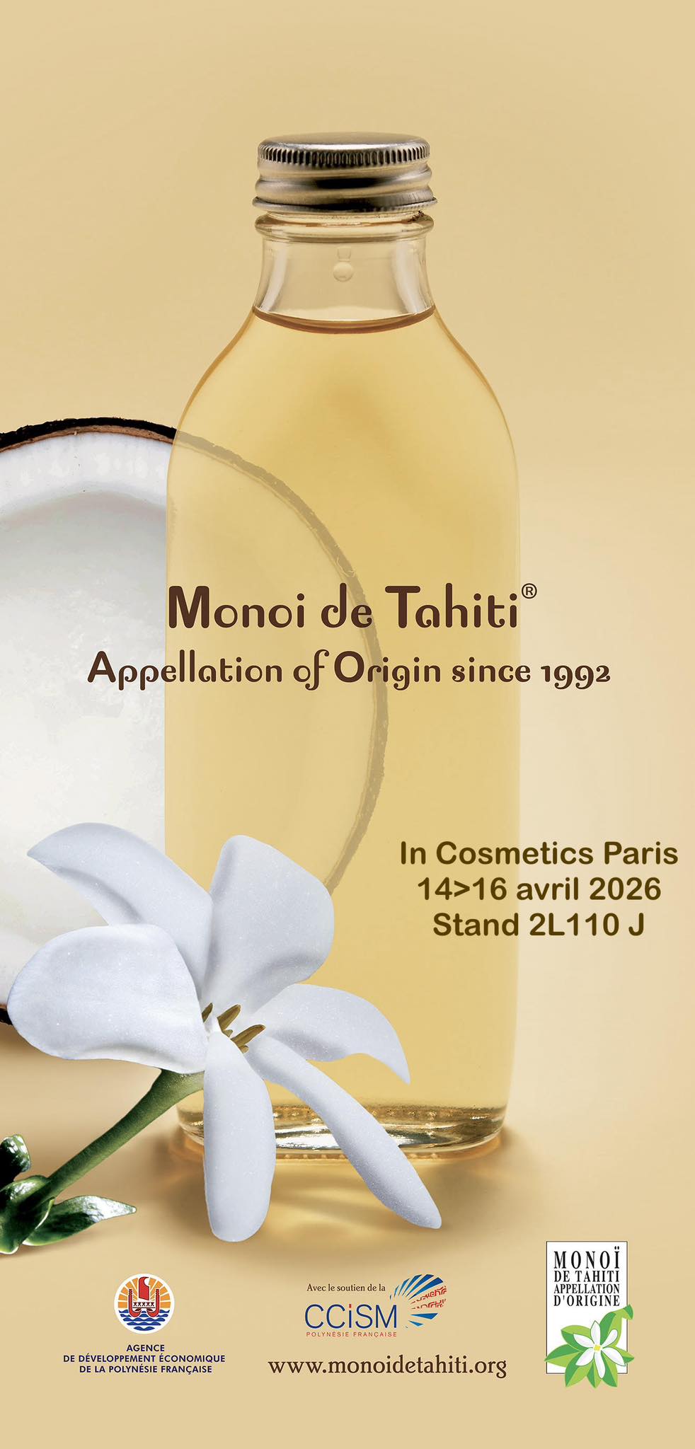 La présence de la filière sur le salon professionnel In Cosmetics Paris